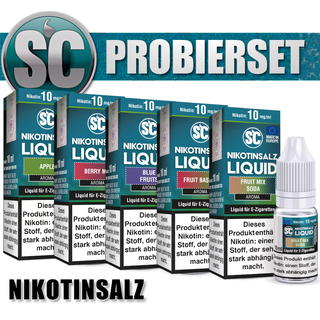 5x 10ml SC Nikotinsalz Liquid