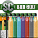 SC 600 Bar PROBIERSET Einweg E-Zigarette - 17 mg/ml