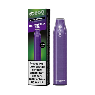 ebay 5x SC 600 Bar Einweg E-Zigarette -  17 mg/ml