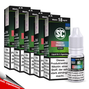 5x 10ml SC Liquid Frische Erdbeere 3mg/ml