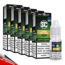 5x 10ml SC Liquid Dunkler Tabak 6mg/ml