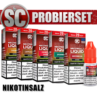 SC RED LINE PROBIERSET 3 - kein Nikotin