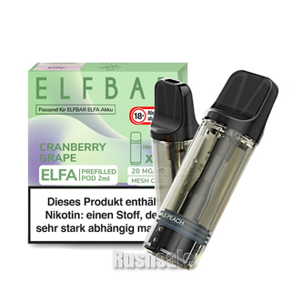 Elfbar Elfa 2x Cranberry Grape POD