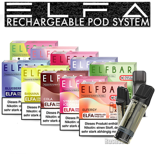 Ebay 3x 2 Elfbar Elfa Nikotinsalz Pod - Alle Sorten