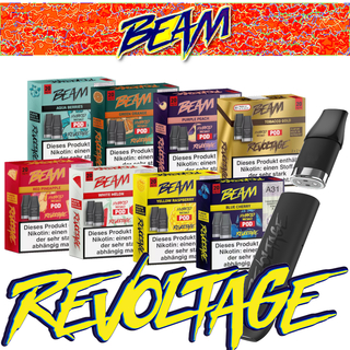 REVOLTAGE BEAM HYBRID Nikotinsalz Pod - INKLUSIVE AKKU