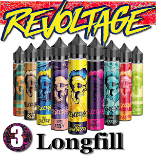 3x Ebay REVOLTAGE LONGFILL AROMA 3x WUNSCHSORTE