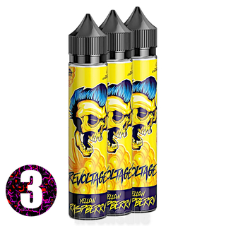 3x Ebay REVOLTAGE LONGFILL AROMA 3x Yellow Raspberry
