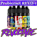 5x 10 ml REVOLTAGE Liquid PROBIERSET REVO-1 20mg/ml