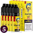 5x 10 ml REVOLTAGE Liquid Yellow Raspberry kein Nikotin