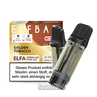 Elfbar Elfa 2x Golden Tobacco
