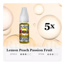 5x 10ml ELFLIQ Lemon Peach Passion Fruit 10mg/ml