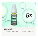 5x 10ml ELFLIQ Menthol 10mg/ml