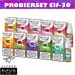 10x 10ml ELFLIQ Nikotinsalz Elfbar Liquid