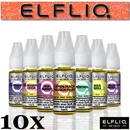 10x 10ml ELFLIQ Nikotinsalz Elfbar Liquid