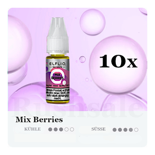 10x 10ml ELFLIQ Mix Berries 20mg/ml