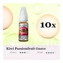 10x 10ml ELFLIQ Kiwi Passionfruit Guava 10mg/ml