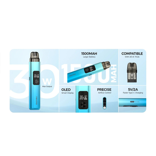 Nevoks Feelin AX Kit  Midnight Black Pod System E-Zigaretten Set
