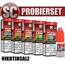 5x 10ml SC RED LINE PROBIERSET 6 kein Nikotin