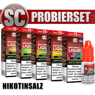 5x 10ml SC RED LINE PROBIERSET 7 5mg/ml