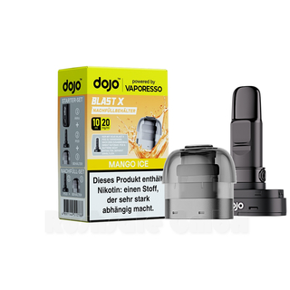 Dojo Blast X Kombiset 10ml Nachf�llbeh�lter 20mg Nikotinsalz + Leerpod