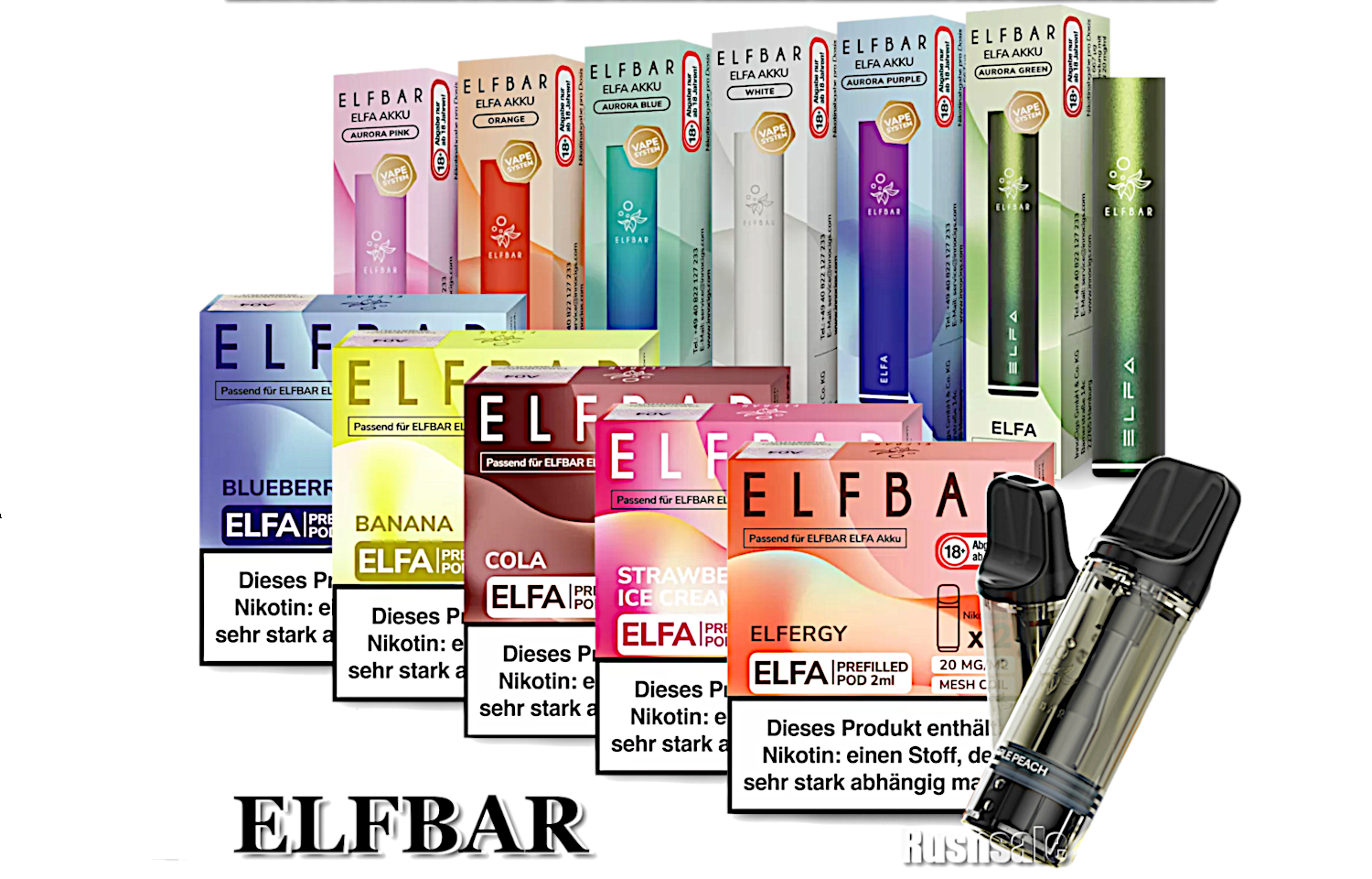 Elfbar Elfa Neue Sorten
